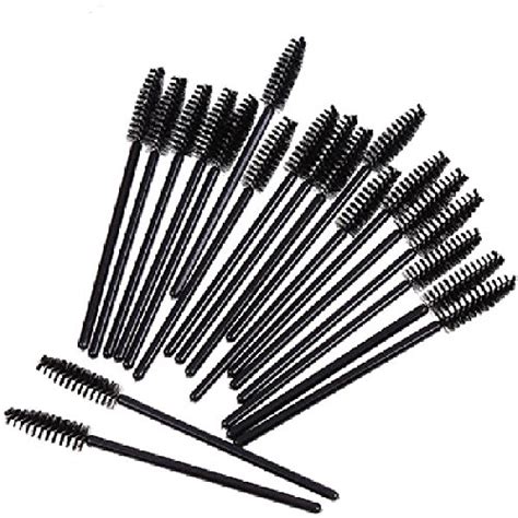 Black : New 50 pcs One-Off Disposable Eyelash Brush Mascara Makeup ...