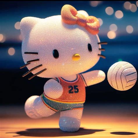 🏐﹒volleyball hellokitty | Hello kitty wallpaper, Hello kitty cartoon ...