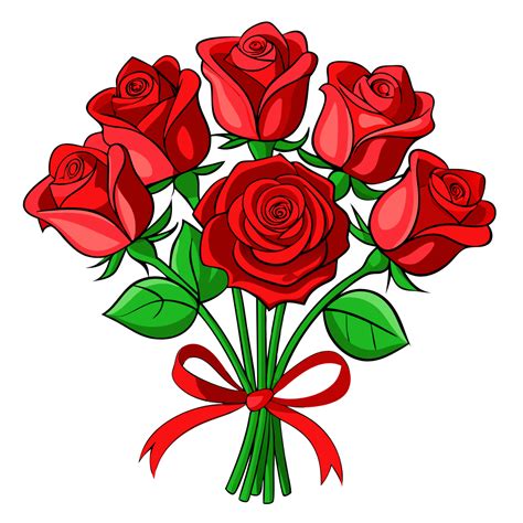 Free Red Rose Clipart | Free Png, Svg, Vector