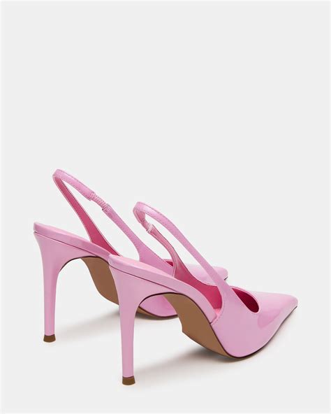 REYES Light Pink Slingback Stiletto Pointed-Toe Pump Women's Heel ...