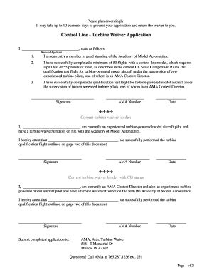 Fillable Online chapter 6 issue a certificate of waiver or ...