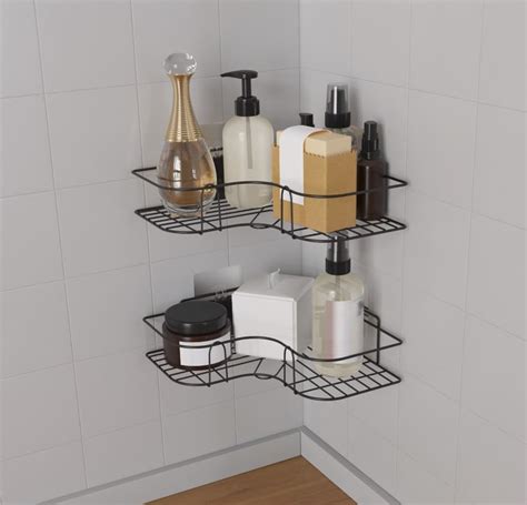 BATHROOM Corner Shower Caddy Shelf – HOMERADE
