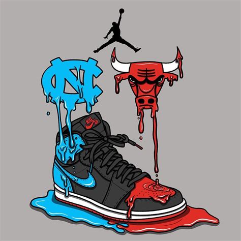 @jumpman23 Air Jordan 1 High OG From the University of North Carolina ...