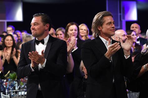 Brad Pitt and Leonardo DiCaprio’s Bromance Was the Best Part of Awards ...