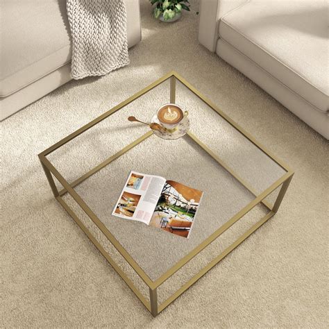 Cute Low Square Coffee Table