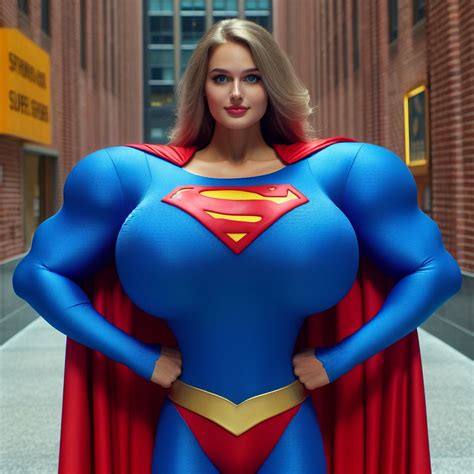 Super Busty Supergirl by BADBOYBOOGIE99 on DeviantArt