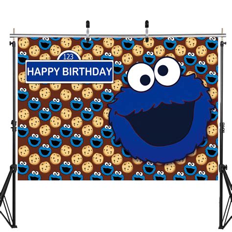 Buy Cookie Shop Backdrop for Kids Happy Birthday Banner Background ...