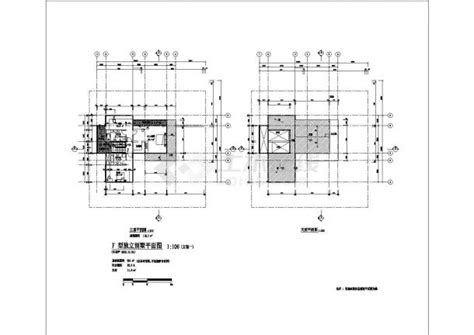 360平米三层混合结构独栋乡村别墅全套建筑设计CAD图纸（含天面层）_居住建筑_土木在线