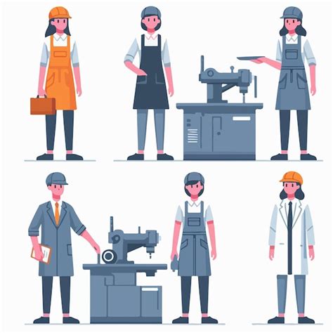 Factory Worker Cartoon 的图像结果