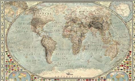 Pleistocene Map Of World