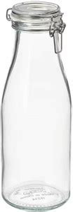 IKEA Digital Shoppy Bottle shaped jar with lid(1.4L) 47 oz 1200 ml ...