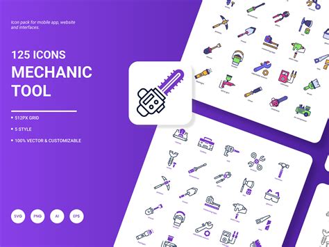 Mechanic Tool Icon Pack Graphic by yogieapriel77 · Creative Fabrica