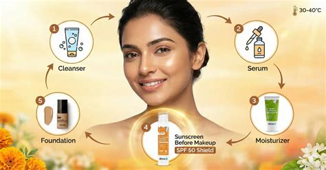 When to Apply Sunscreen in Makeup Routine? Summer Guide – The Derma Co