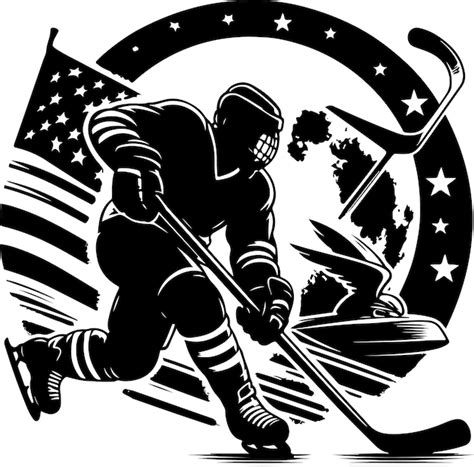 Hockey Black and White 的图像结果