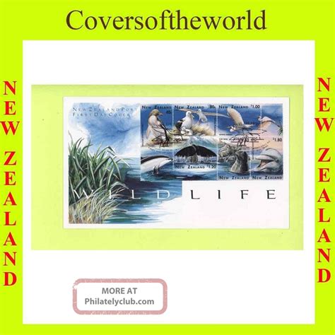 Zealand 1996 Wildlife Issue First Day Cover