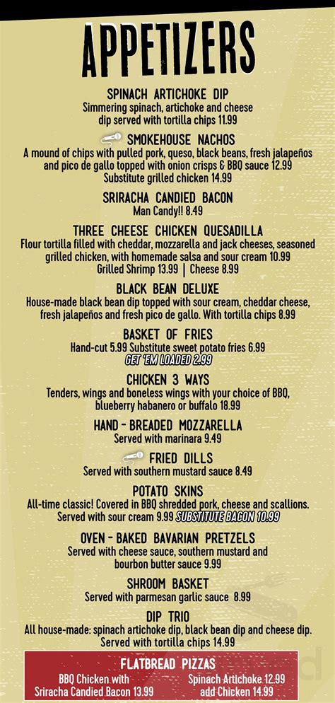 Funny Bone Comedy Club & Restaurant menus in Syracuse, New York, United ...