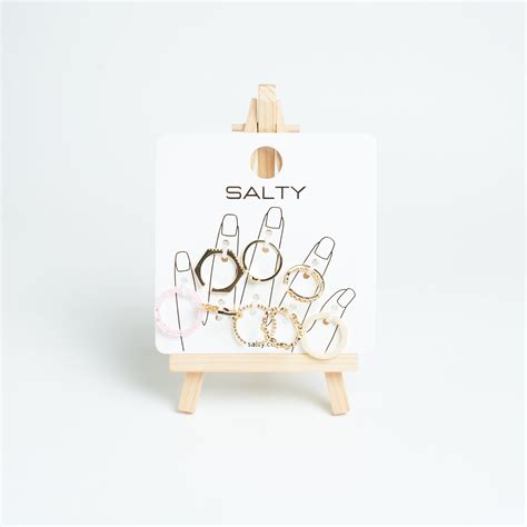 Set Of 8 Urban Chic Rings | Salty – Salty Accessories