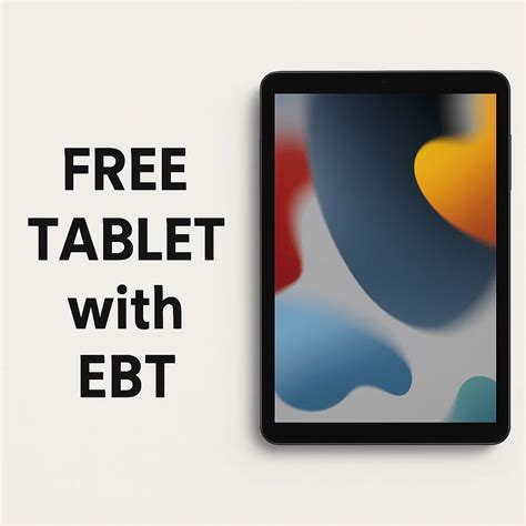 Free Tablet with EBT Through Lifeline Program in 2026