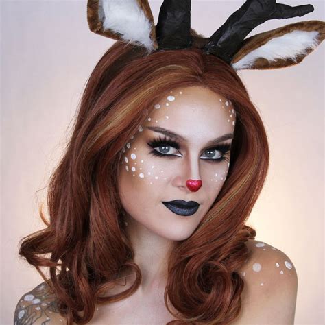 cute rudolph makeup