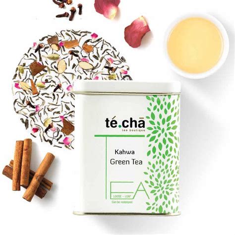 Buy Premium Kashmiri Kahwa Green Tea Online - Uphaar Tea