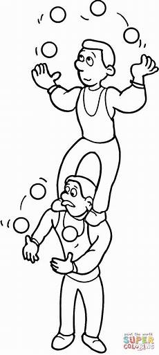 zirkus ausmalbilder jongleur ausmalbild zwei jongleure ausmalbilder kostenlos zum zirkus ausmalbilder jongleur ausmalbild zwei jongleure ausmalbilder kostenlos zum