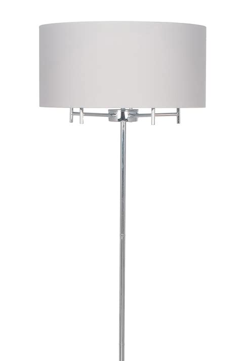 Buy Pacific Silver Plaza 5 Light Metal Floor Lamp from the Next UK ...