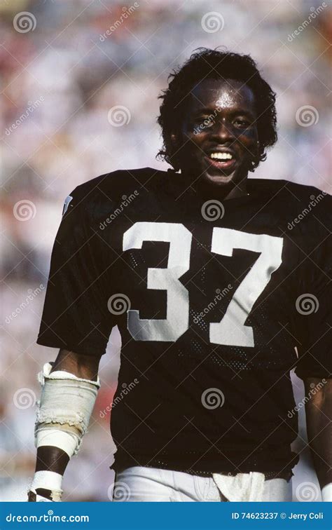 Lester Hayes Oakland Raiders Editorial Photography - Image of defense ...