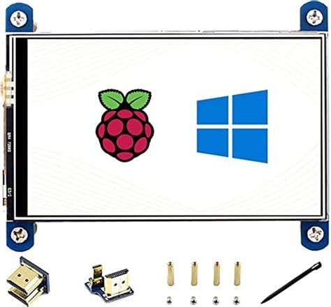 REES52 Waveshare 4 inch HDMI LCD 800x480 Resolution IPS Display ...