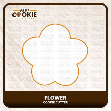 Flower Cookie Cutter - Fast Cookie Cutters