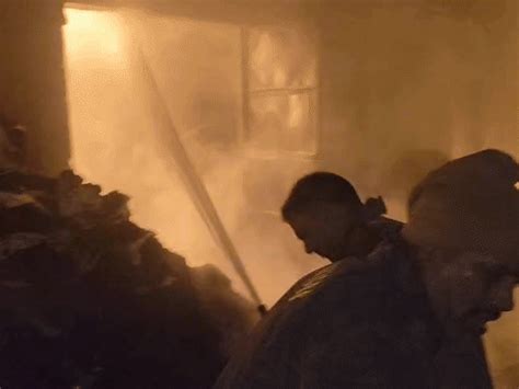 Flames rise at Agra rubber warehouse, 8 fire brigades battle blaze for ...