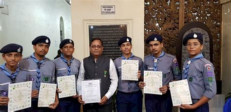 Rajya Puraskar for MCKV Boy Scouts