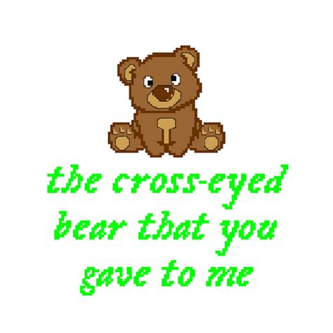 The Cross-eyed Bear That You Gave to Me - Alanis Morissette - Funny ...