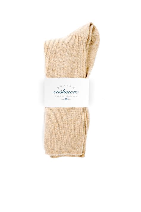 Womens Cashmere Blend Socks - Graham Cashmere
