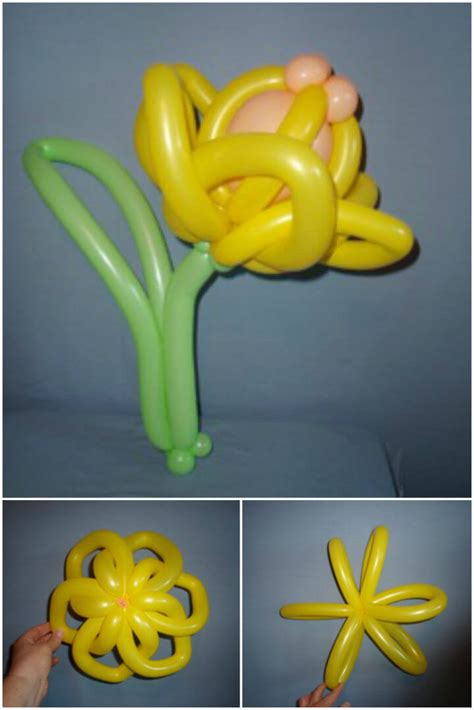 Image result for Flower Using Balloons