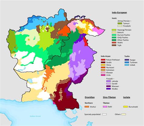 Ethno-linguistic map of Afghanistan and Pakistan : r/pakistan