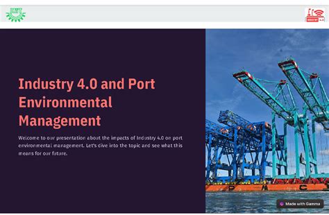 GRP -13 , Industry-40-and-Port-Environmental-Management ppt.pdf ...