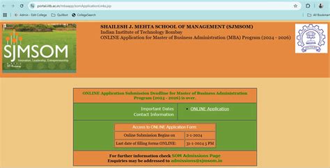 IIT Bombay MBA: Fees, Eligibility, Admission 2025, Cutoff, and Placements