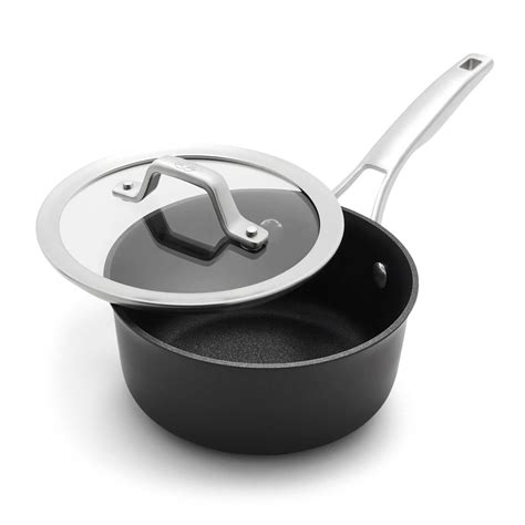Calphalon Premier Hard-Anodized Nonstick 1.5-Quart Sauce Pan with Lid