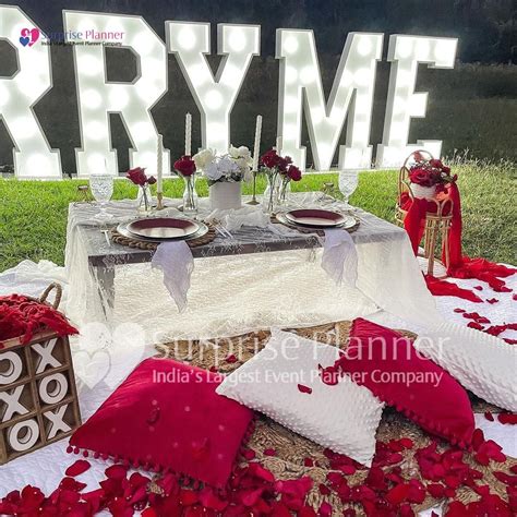 Exclusive Picnic with Lavish 'Marry Me' Proposal
