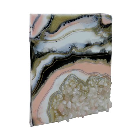 Exclusively hand-painted Resin art form on Canvas by Penkraft