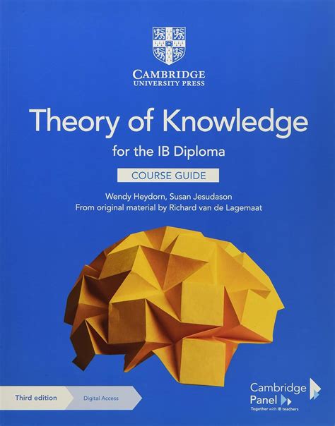 Buy Theory of Knowledge for the IB Diploma Course Guide with Digital ...