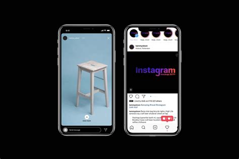 Free Instagram Mockup 2020 (PSD, Sketch, Figma)