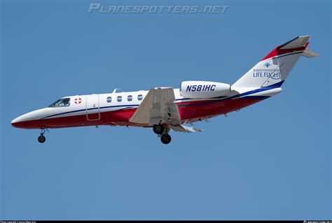 N581HC Intermountain Lifeflight Cessna 525C CitationJet CJ4 Photo by ...