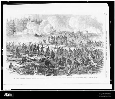 The war in Virginia - a regiment of the 18th Corps carrying a portion ...