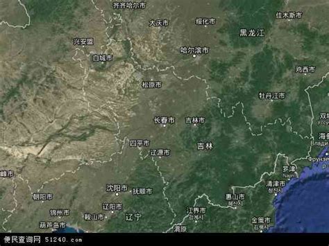 吉林省地图 - 吉林省卫星地图 - 吉林省高清航拍地图 - 便民查询网地图