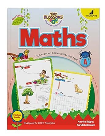 Buy Woodsnipe Tiny Blossoms - Maths A | Number Book for Nursery | Ages ...