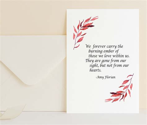 Buy Printable Sympathy Card, Printable Condolence Card, Neutral ...