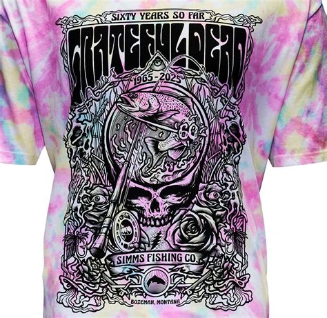 Grateful Dead T-Shirt Fountain Print | Simms Fishing