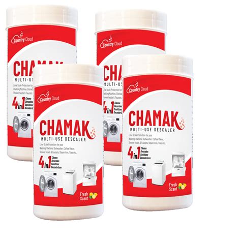 Chamak Descaler for Front & Top Loading Washing Machines 250g (Pack of ...