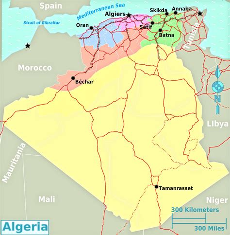 A Collection of Algeria Maps: Exploring a North African Gem via Maps - Guide of the World